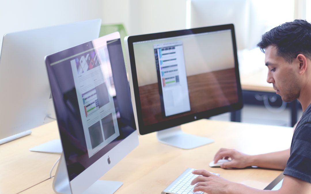 Website design screen used for WordPress SEO cleanup planning